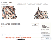 Tablet Screenshot of mwoodpenblog.com